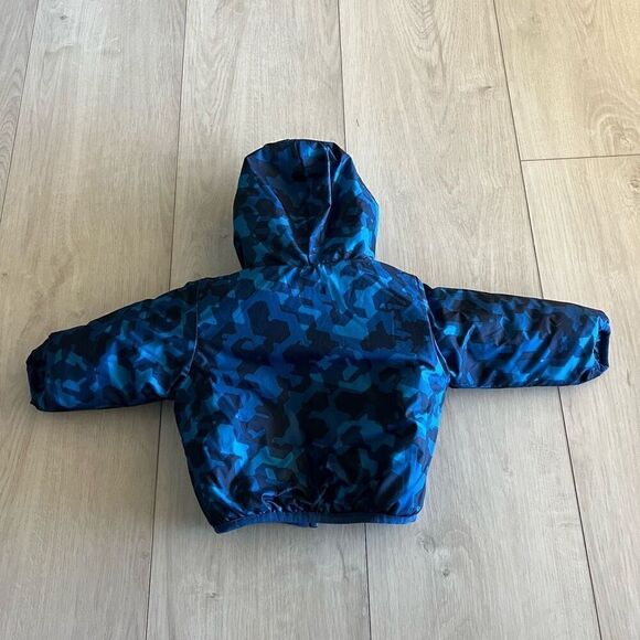 The North Face Baby Reversible Perrito Jacket Size 3 months-6 months Blue - Picture 6 of 9